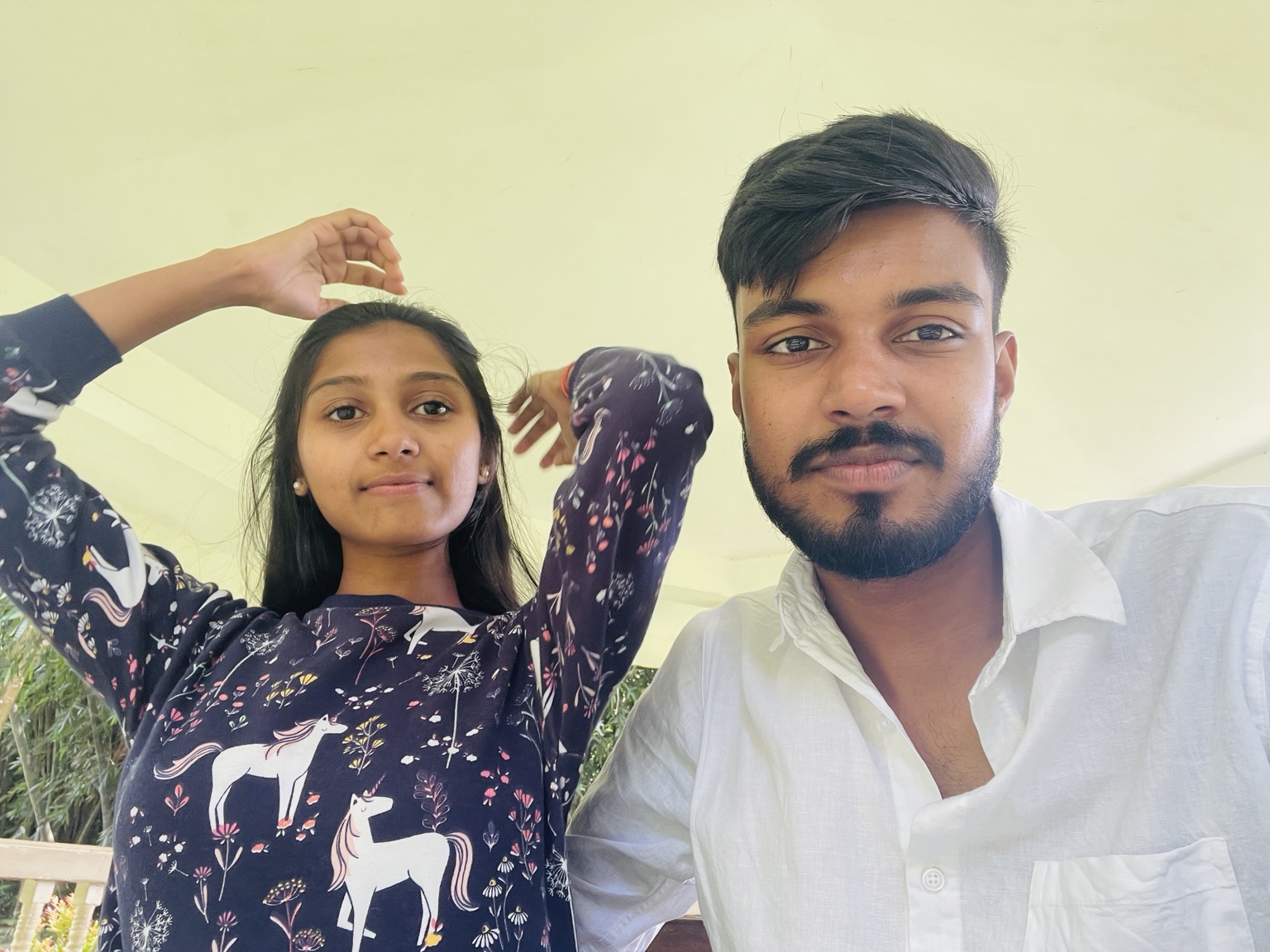 Sayuru and Rashini together